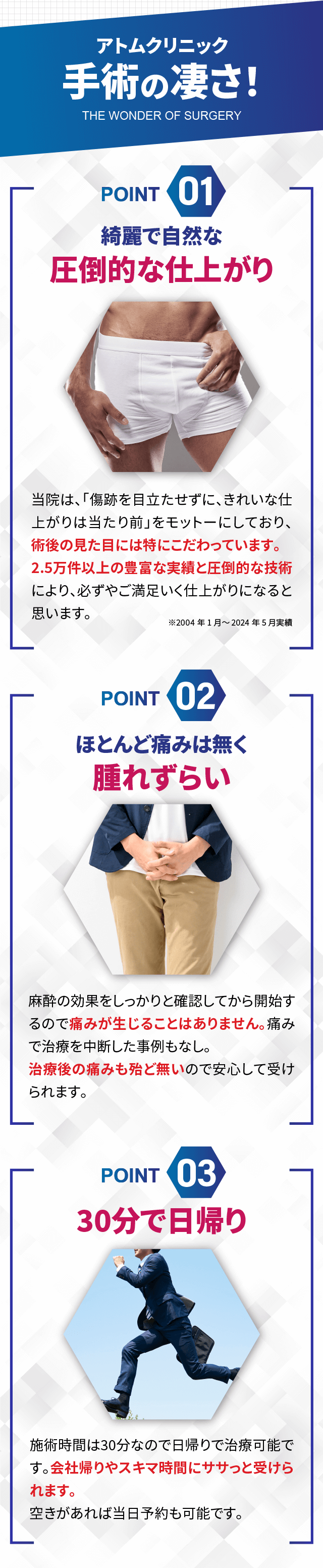 アトムクリニック手術の凄さ！